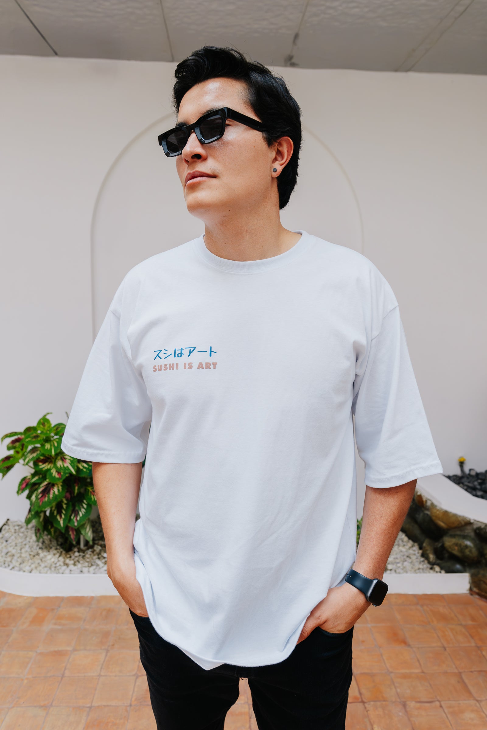 Camiseta Oversized Fit Sushi