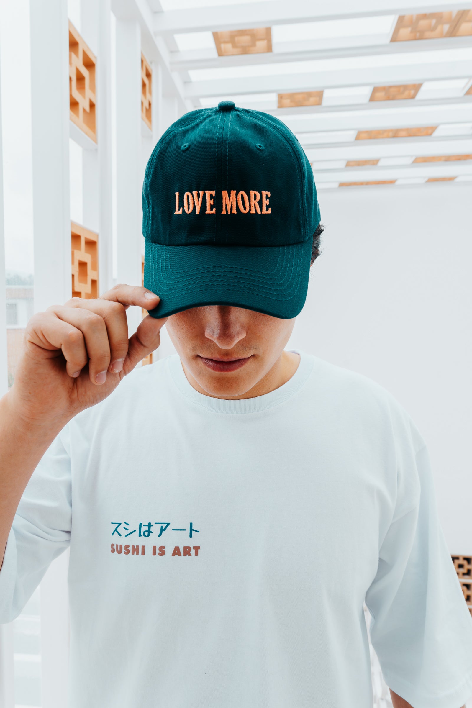 Gorra de Algodón Love More