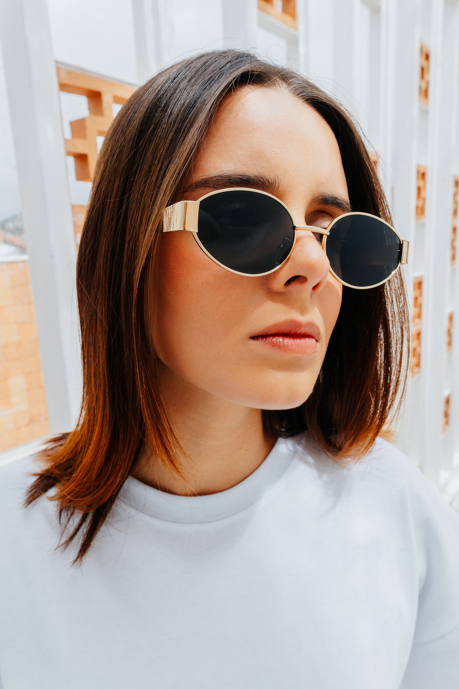 Gafas de Sol Oval Vintage