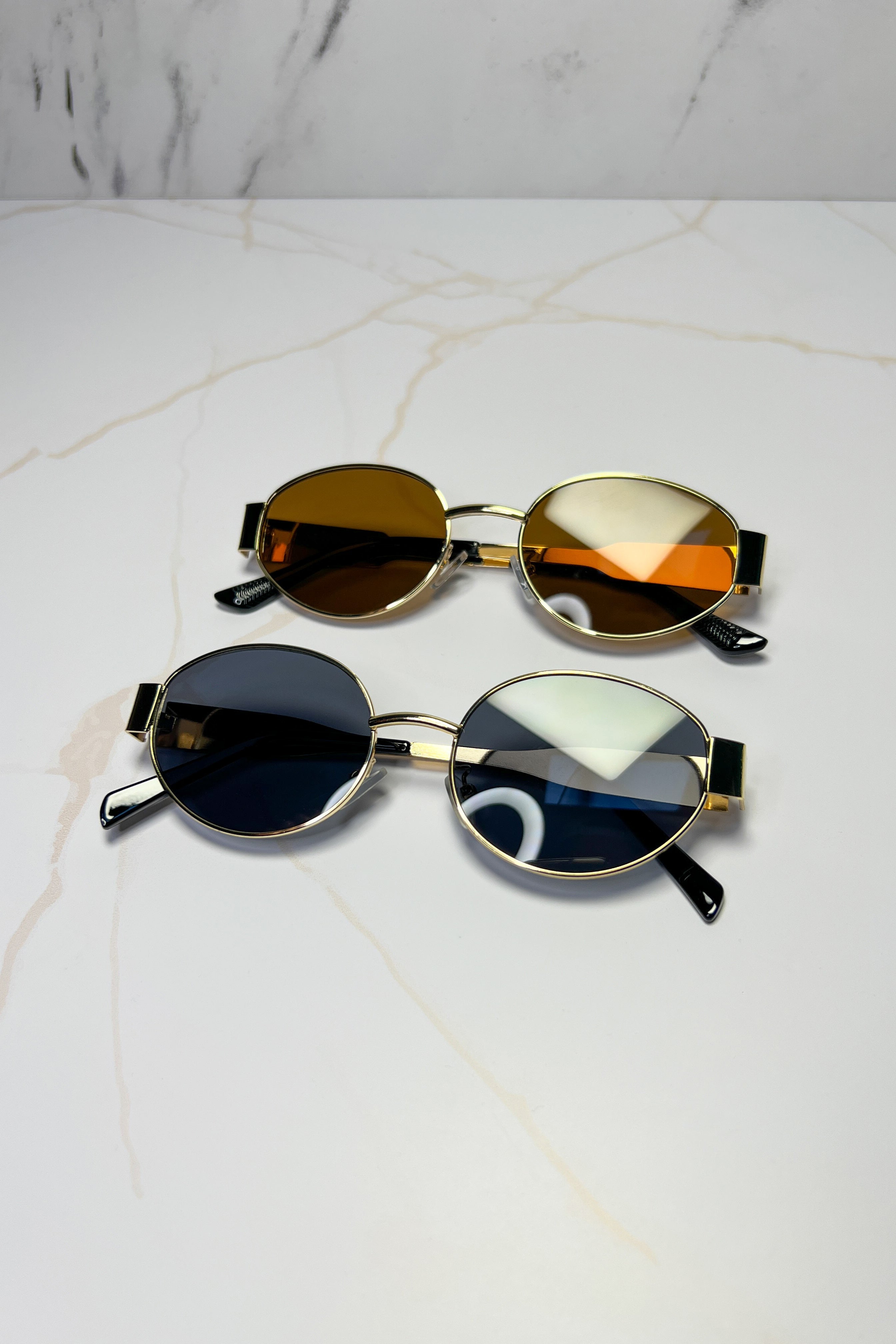 Gafas de Sol Oval Vintage
