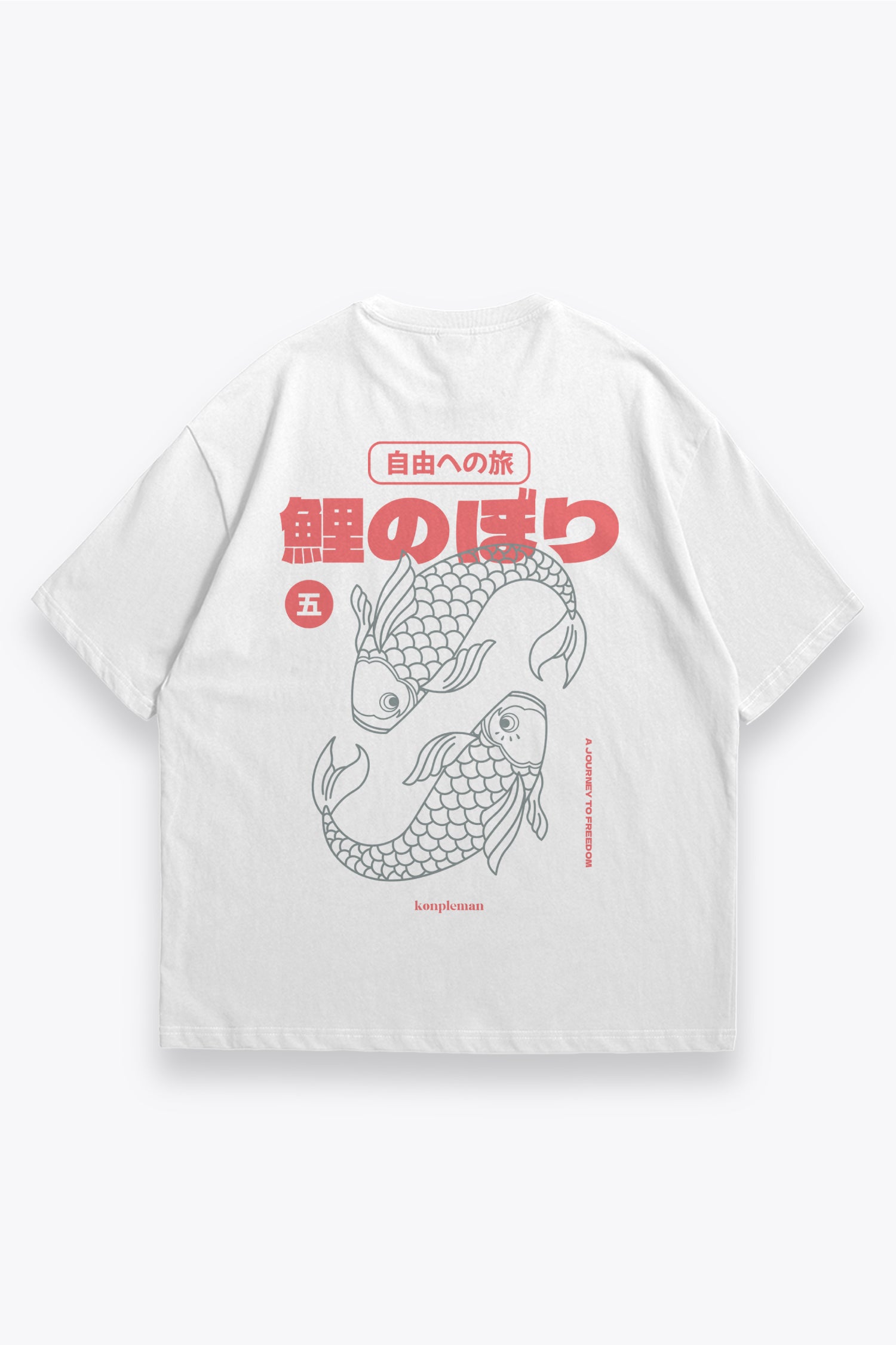 Camiseta Oversized Fit Koinobori