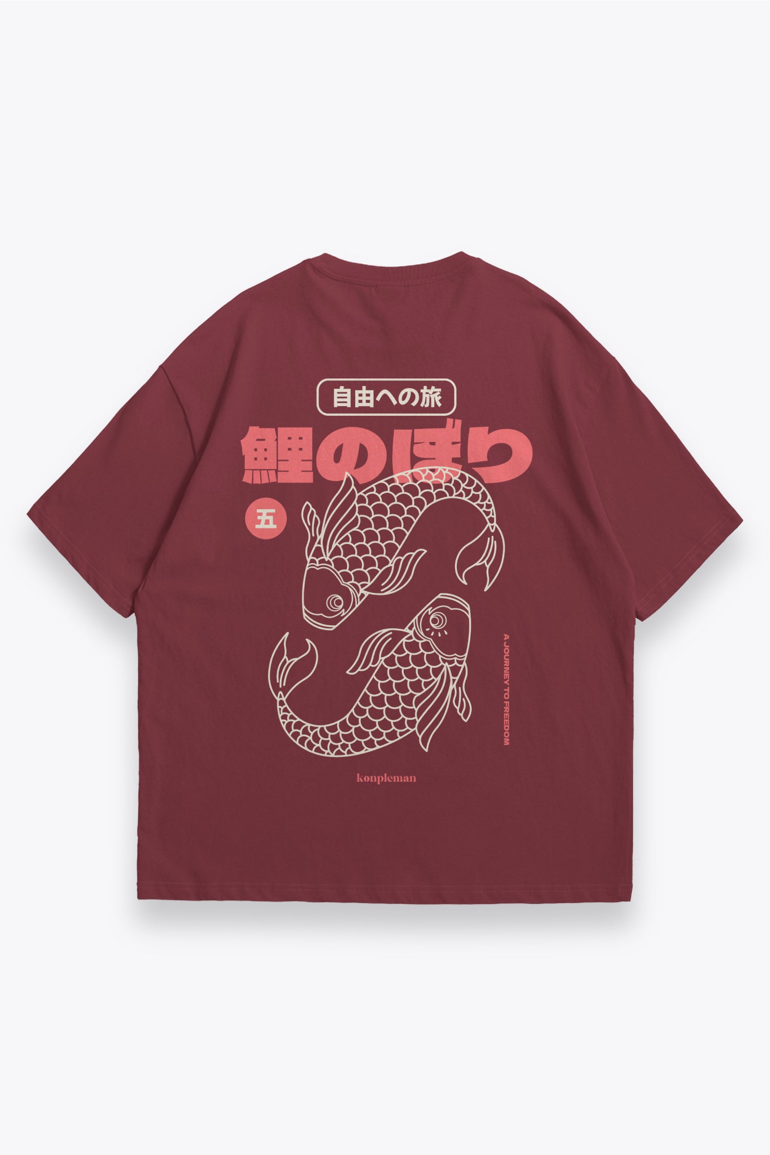Camiseta Oversized Fit Koinobori