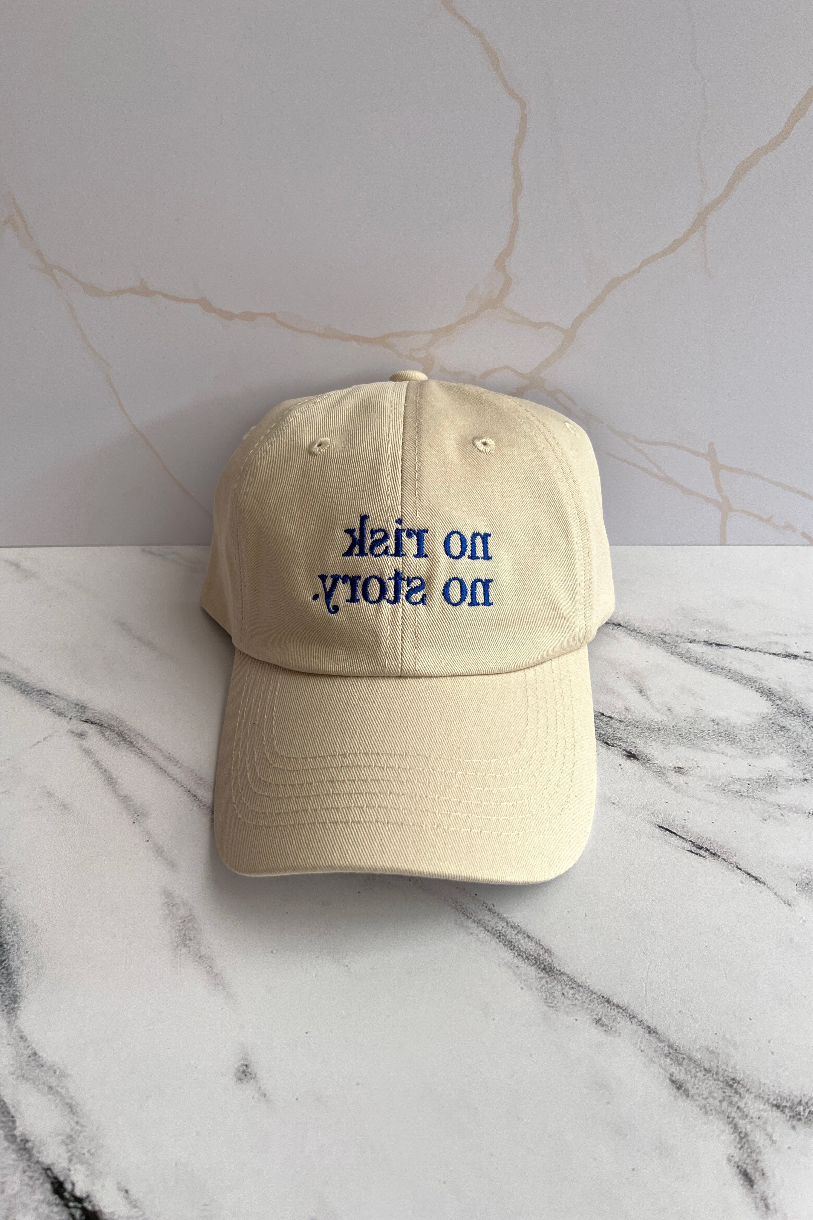 Gorra de Algodón No Risk No Story